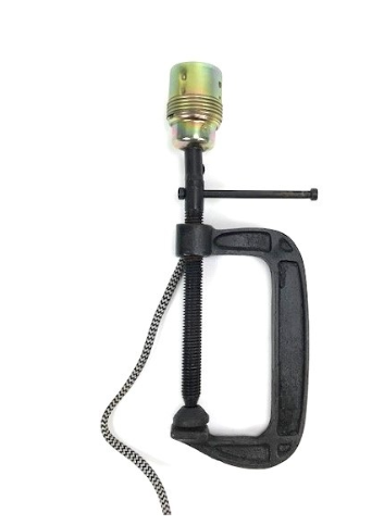 Clamp Lamp Iron 32x10x5 cm