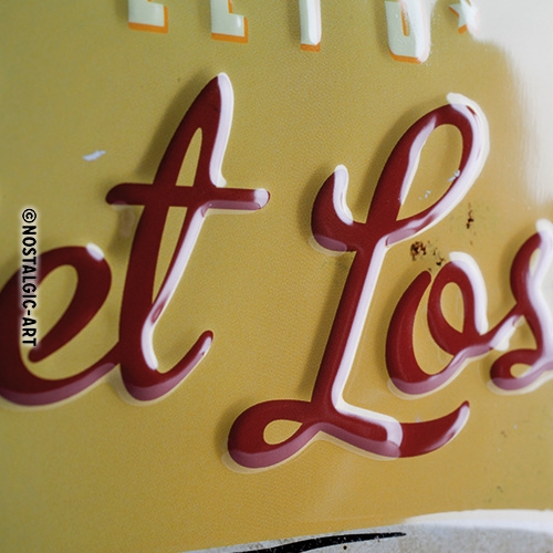 Tin sign 30cm x 40cm Let's get Lost VW - Afbeelding 3