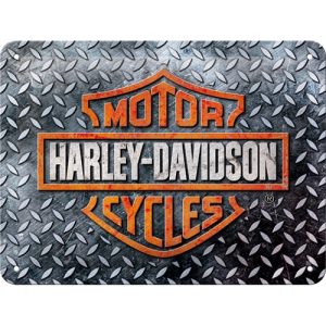 Tin Sign 15 x 20 Harley-Davidson - Diamond Plate