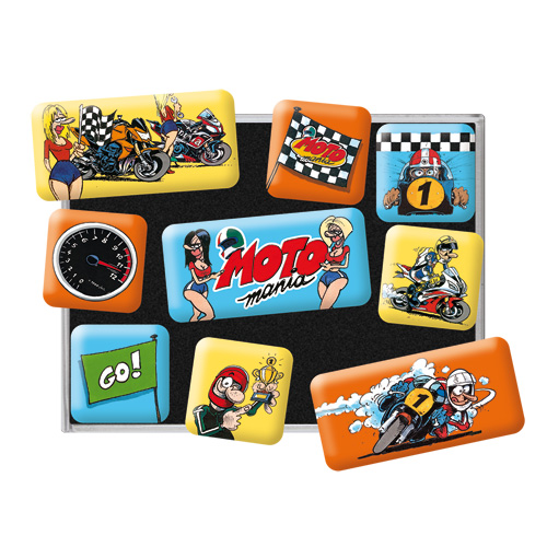Magnet Set Motomania - Afbeelding 2