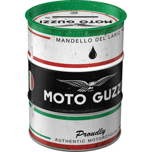 Money Box Oil Barrel Moto Guzzi Italian Oil - Afbeelding 4