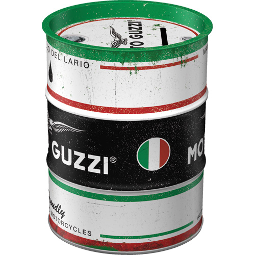 Money Box Oil Barrel Moto Guzzi Italian Oil