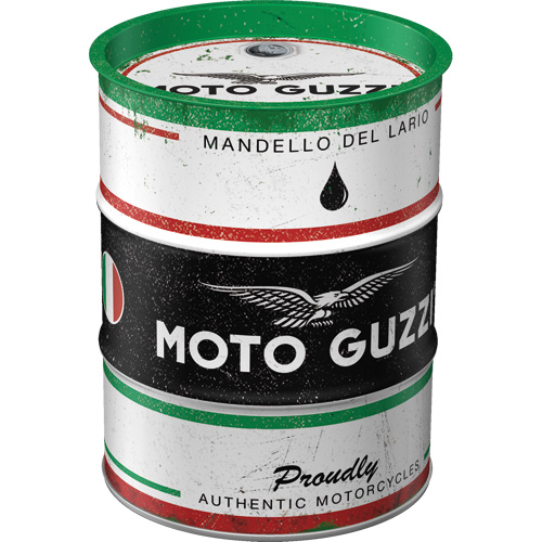 Money Box Oil Barrel Moto Guzzi Italian Oil - Afbeelding 2