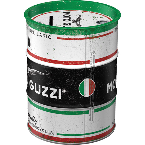 Money Box Oil Barrel Moto Guzzi Italian Oil - Afbeelding 3