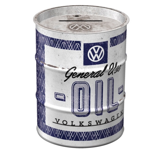 Spaarpot Oilbarrel VW/General Use Oil