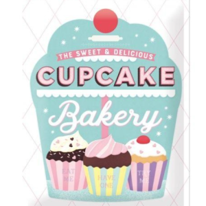Tin signs 30 x 40 cm Cupcake bakery