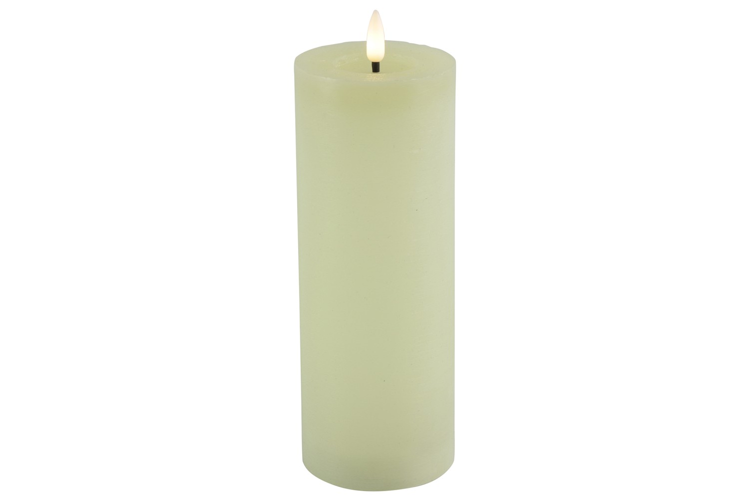 Stompkaars rustiek Ø7,5CM LED ro Lyon XL crème