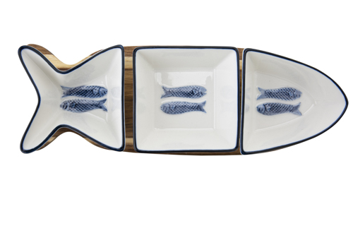 KP BRANZINO APEROSET 4DLG 27,7X9,5XH4,8