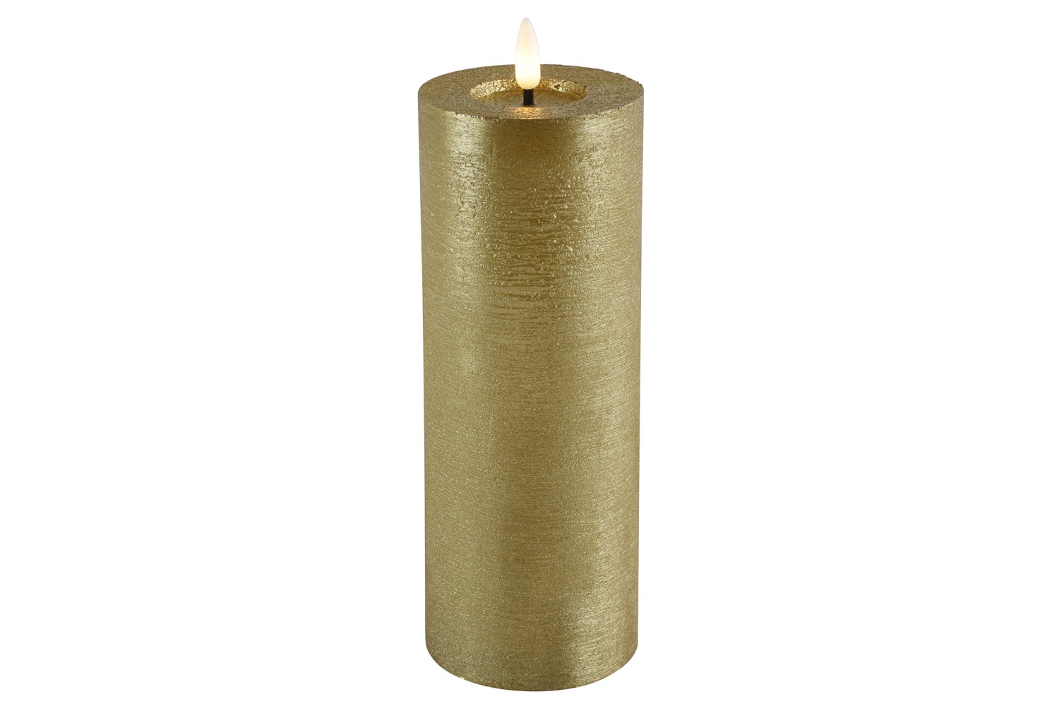 Stompkaars rustiek 7,5CM LED Lyon XL Goud