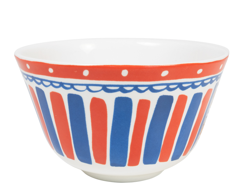 Blond Amsterdam HOLLANDS GLORIE: Kom 14 cm strepen - Afbeelding 2