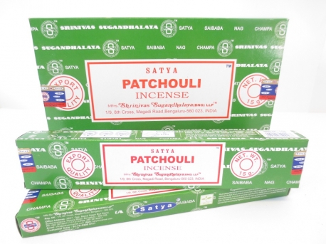 Wierook Satya Patchouli Incense (10 stokjes)