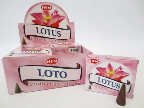 Wierook Cones HEM Lotus (10 kegeltjes)