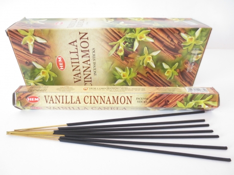 Wierook HEM Vanilla Cinnamon (20 stokjes)