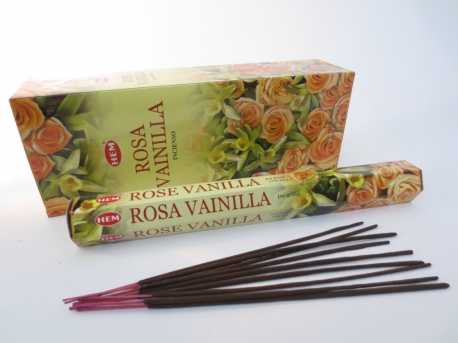 Wierook HEM Rose Vanilla (20 stokjes)