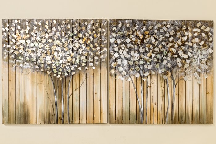 Schilderij Amada 2ass 80x80cm