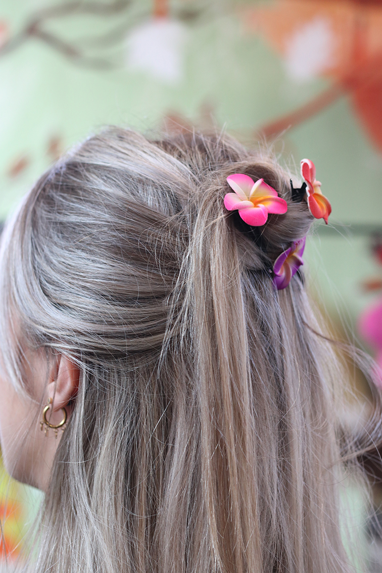 Haarclip Frangipani (M) set van 10 stuks - Afbeelding 5