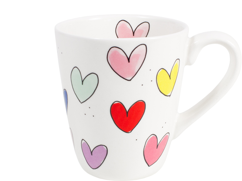 Moederdag 2021 Hearts mok 0,35l Blond Amsterdam