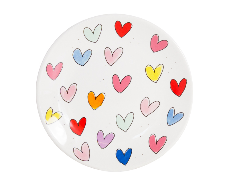 Moederdag 2021 Hearts Bord 22cm Blond Amsterdam