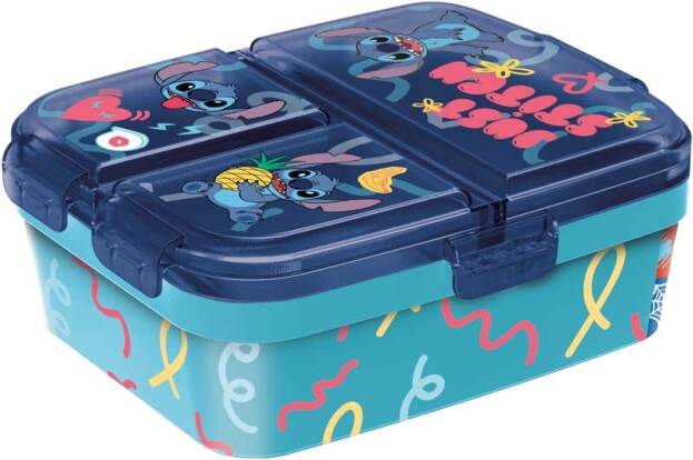 LILO &amp; STITCH: LUNCHBOX MET 3 EXTRA APARTE VAKKEN