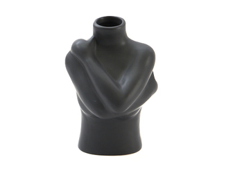 vaas femme zwart H 16