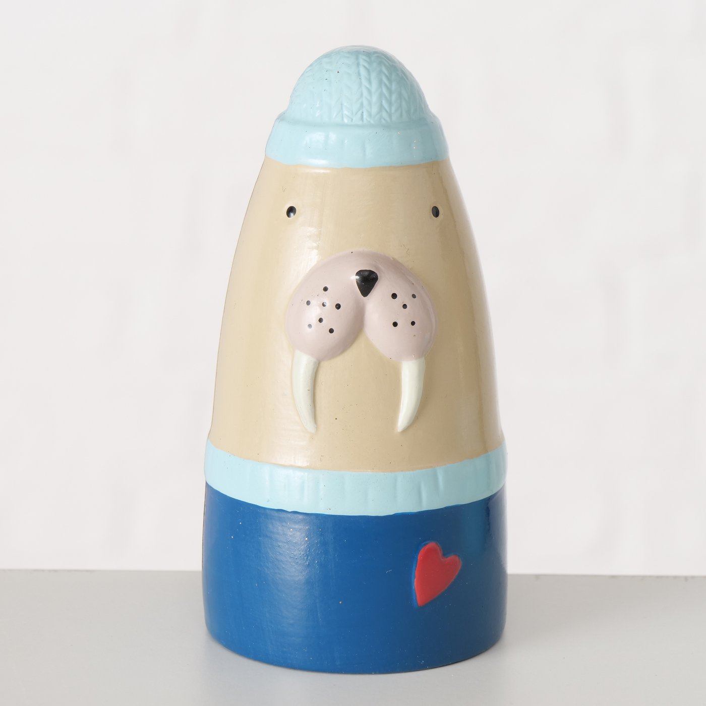 Figuur Roberto, 3 ass., Gekleurde zeehond, H 10,00 cm - Afbeelding 2