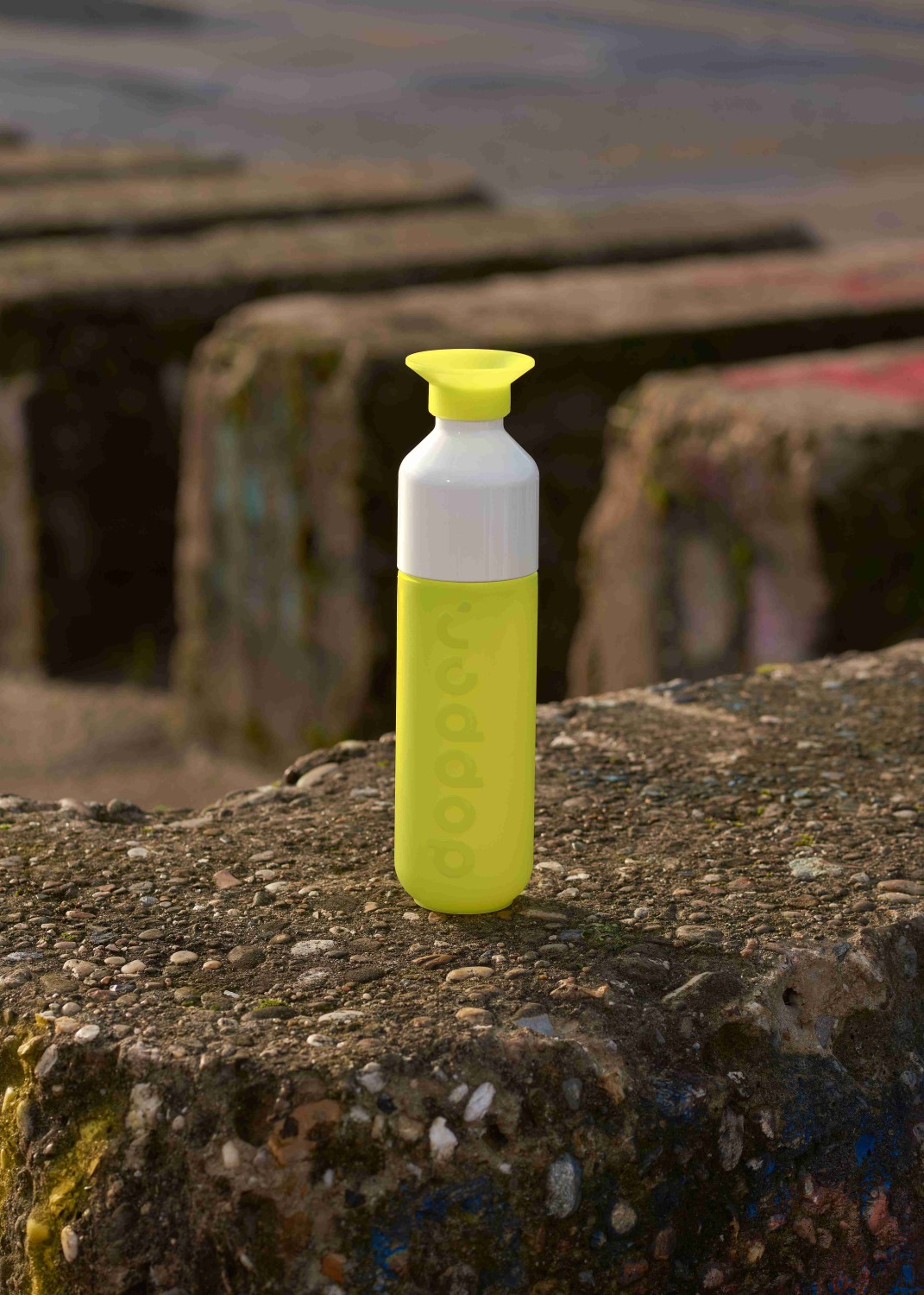 Dopper waterfles Seahorse Lime