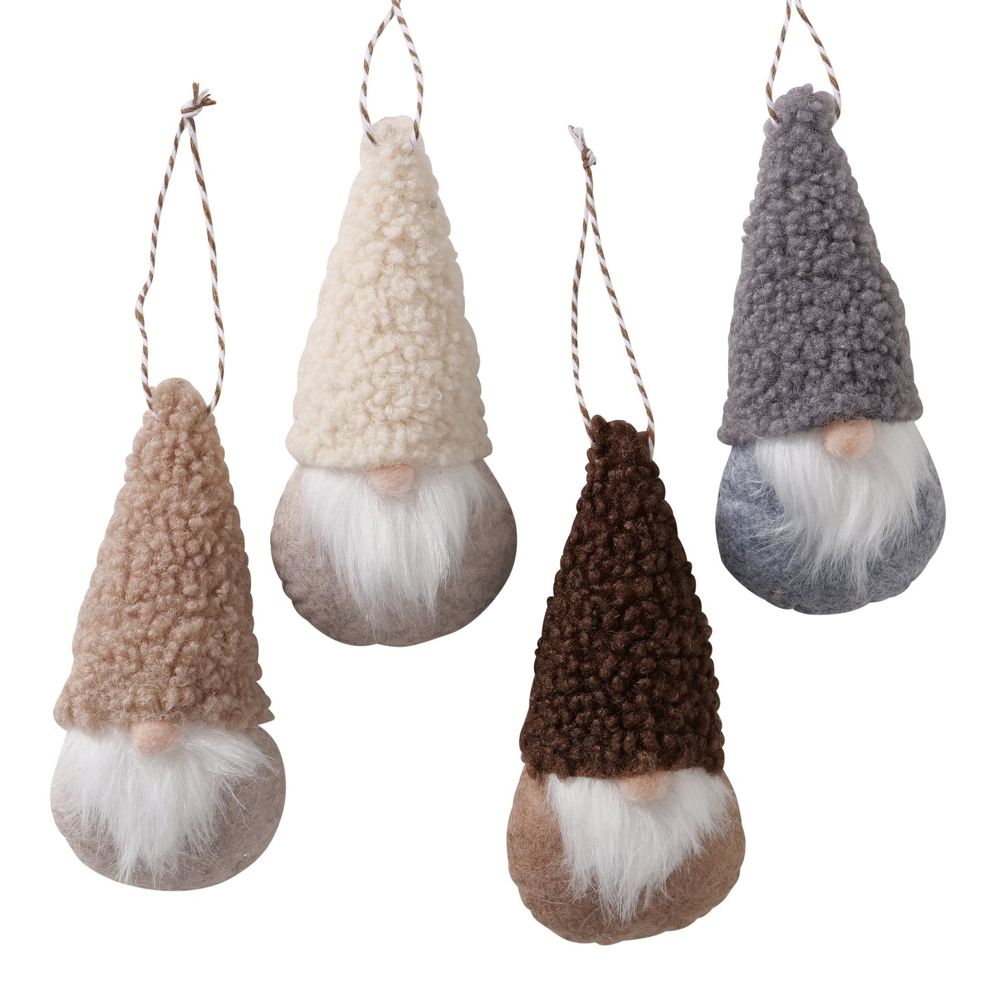 Hangend figuur Fred, 4 ass., gnome met hanger, H 14cm