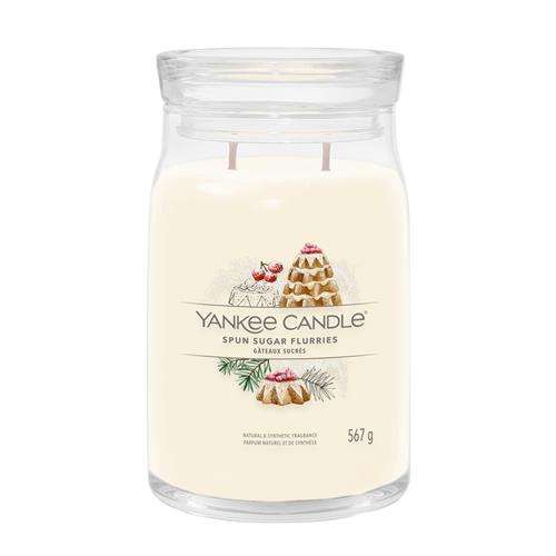 Yankee Candle Spun Sugar Flurries large jar