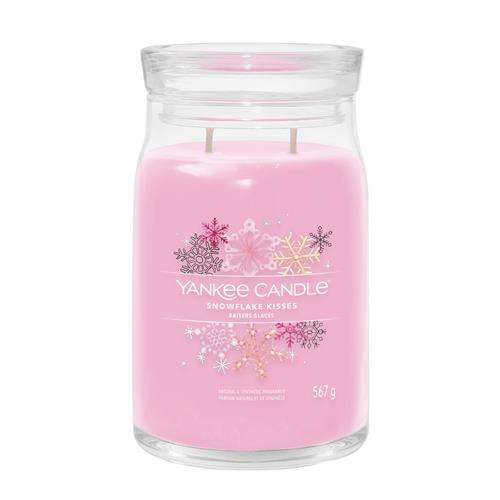 Yankee Candle Snowflake Kisses large jar
