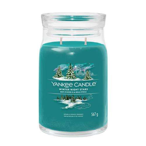 Yankee Candle Winter Night Stars large jar