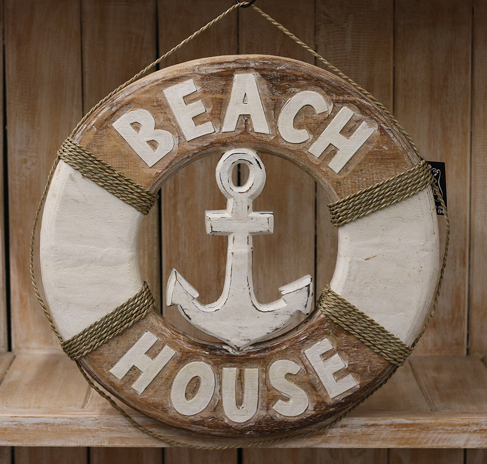 Reddingsboei Beachhouse + Anker Naturel