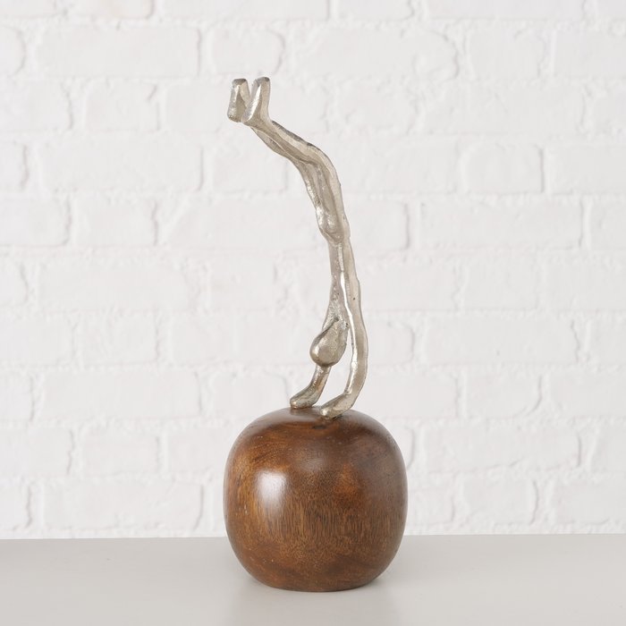 Decoratieve standaard Gymo, 2 ass., H 30 cm, Mango, Aluminium - Afbeelding 3