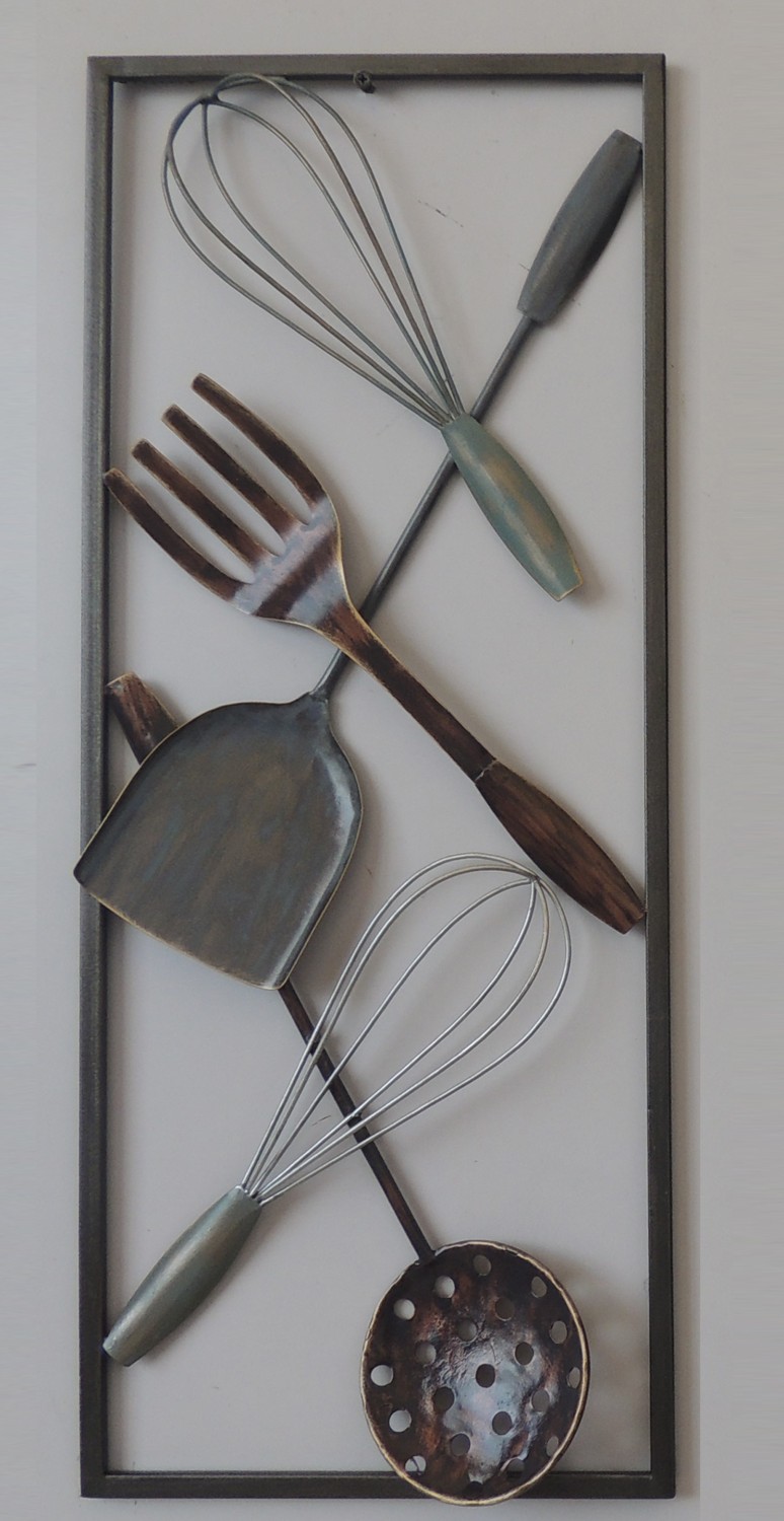 Wanddecoratie In de Keuken, 25 x 60 cm