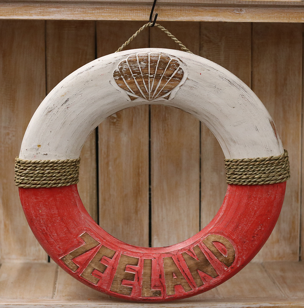 Reddingsboei Zeeland Rood