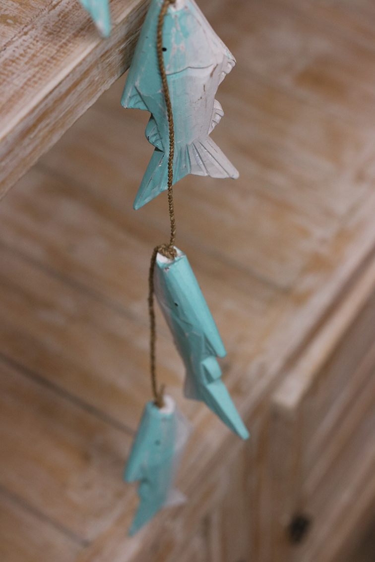 Hanger 5 vissen Turquoise - Afbeelding 3
