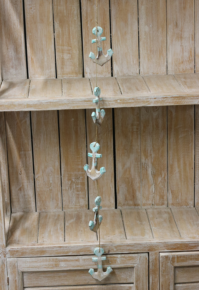 Hanger 5 ankers Turquoise