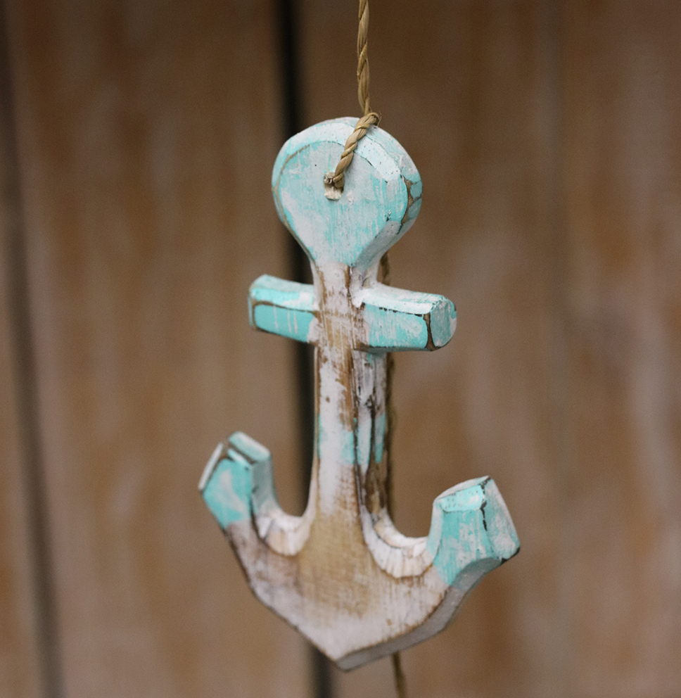 Hanger 5 ankers Turquoise - Afbeelding 3