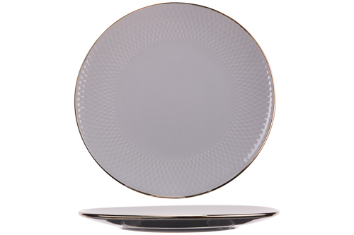 COSY &amp; TRENDY KP RAVENNA GREY PLAT BORD D27,2CM