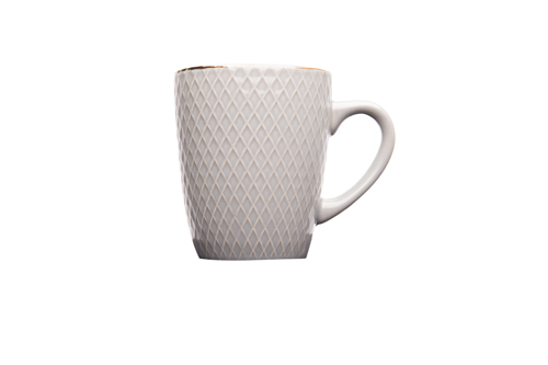 COSY &amp; TRENDY RAVENNA GREY BEKER D9XH10,7CM 32CL