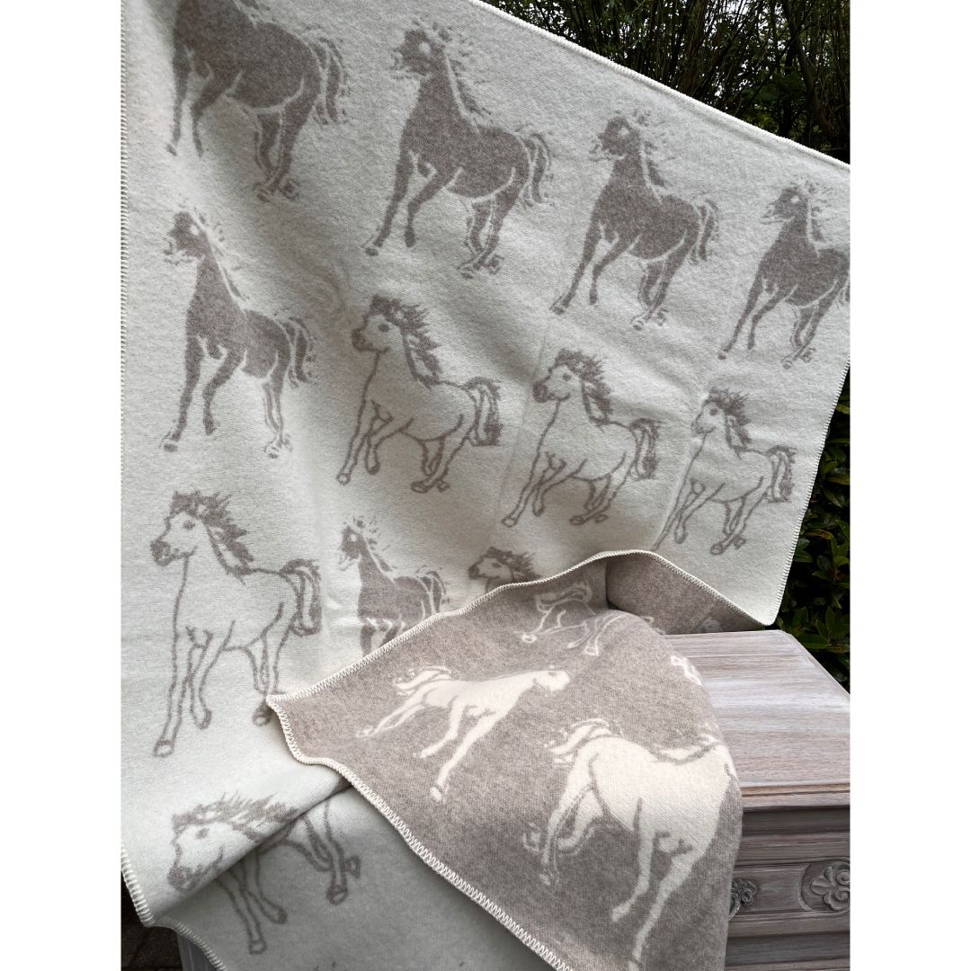 Plaid Horse 130x200cm