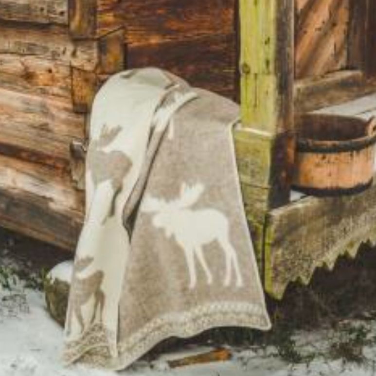 Plaid Moose 130x200cm - Afbeelding 2