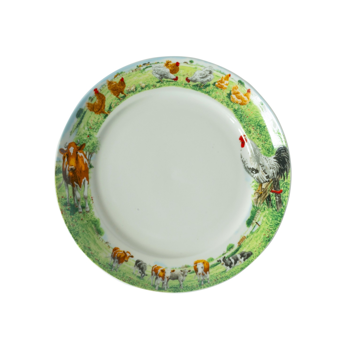 Bord Koe/Kip 21 cm