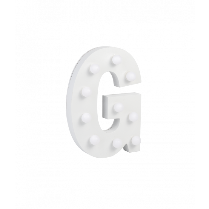 Light Letters - G