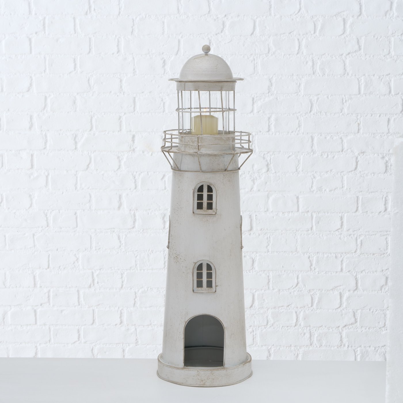 Lantaarn Leuchtturm, Vuurtoren, Indoor, H 54,00 cm - Afbeelding 7