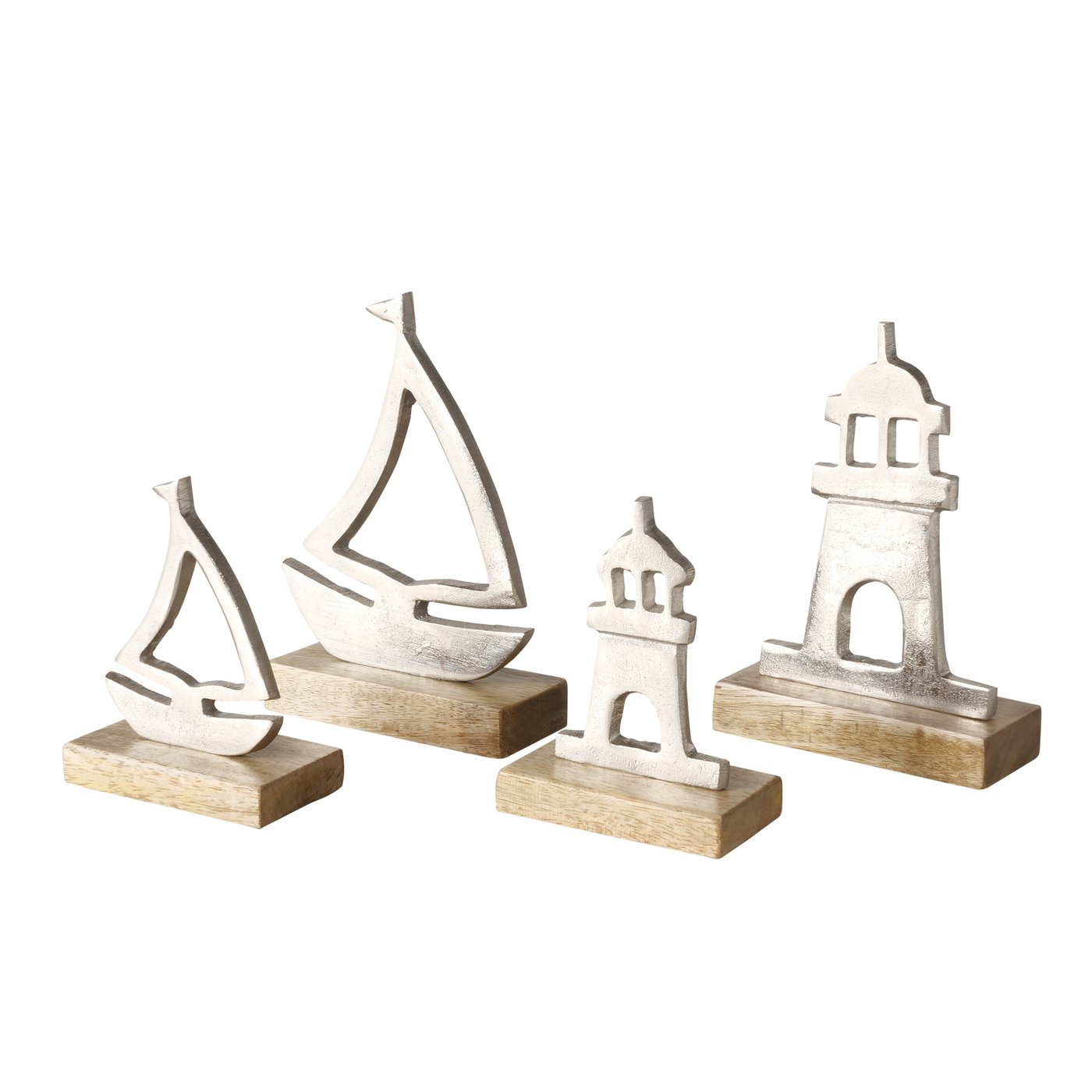 Decoratief object Marea, 2 soorten, mangohout 12 cm