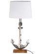 Anker Lamp met houten voetje H 36 cm