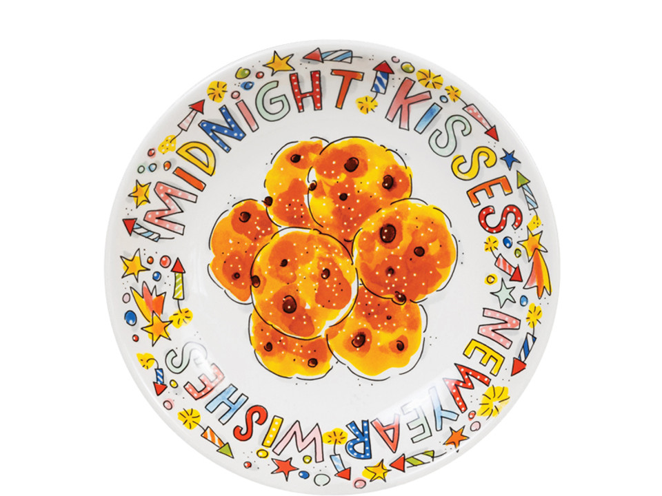 NEW YEAR: Deep plate 23 cm