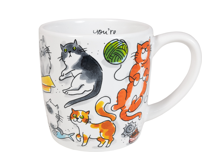 DIER: CHUNKY MUG CAT LOVE - Afbeelding 3