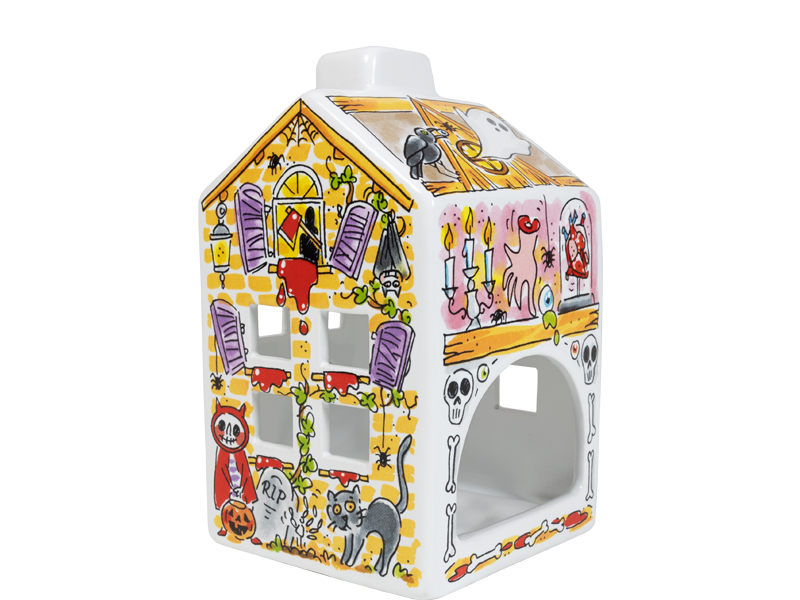 HALLOWEEN:theelicht huis - Afbeelding 3