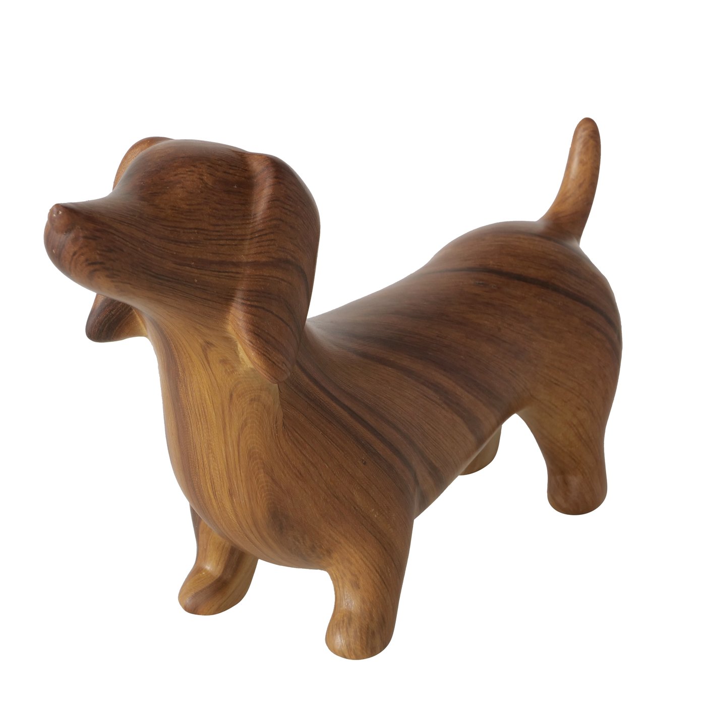 Hond Wilhelmy, H 10 cm, Dolomite, Brown dolomite brown